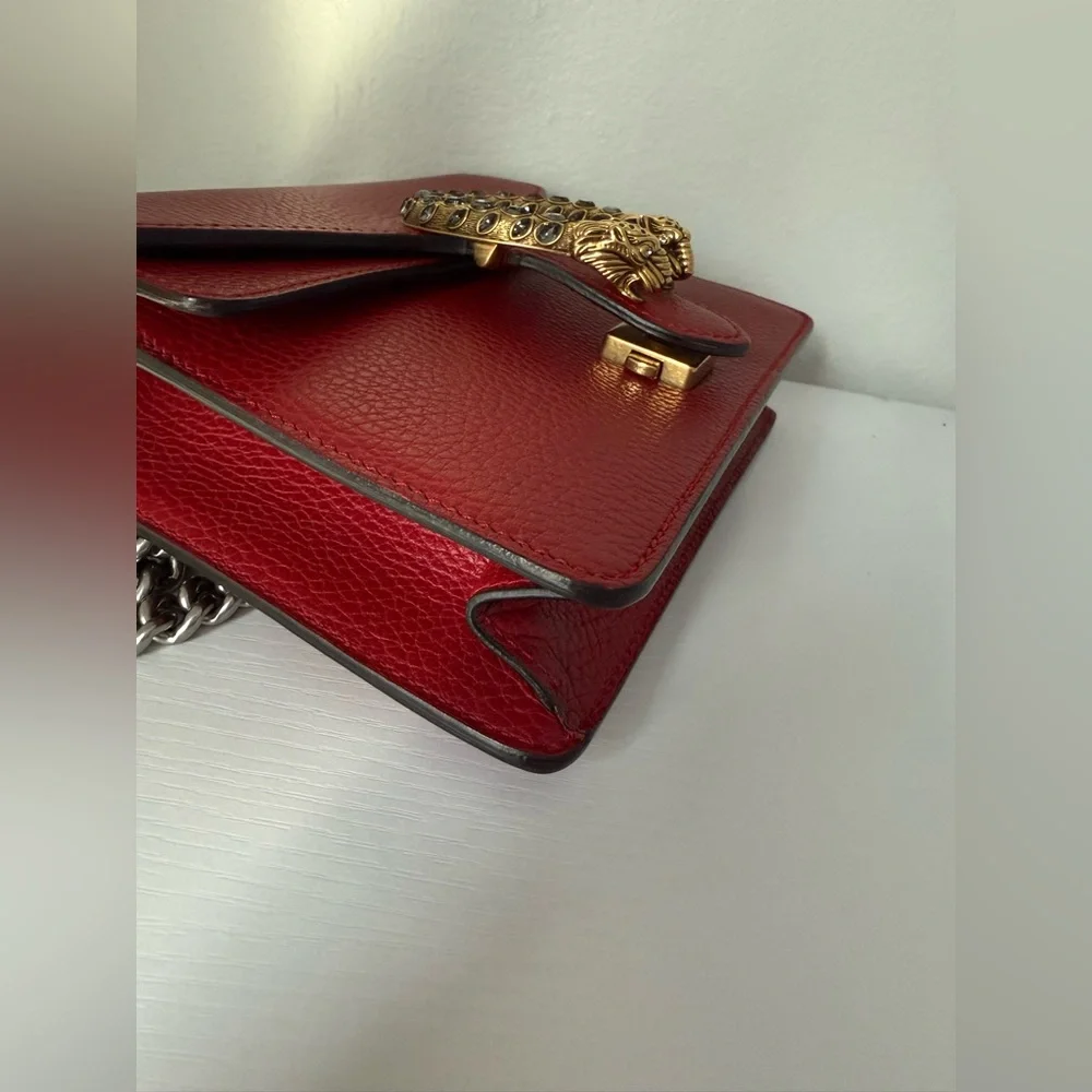 GUCCI Dionysus Swarovski Leather Bag Mini - Picture 6 of 12